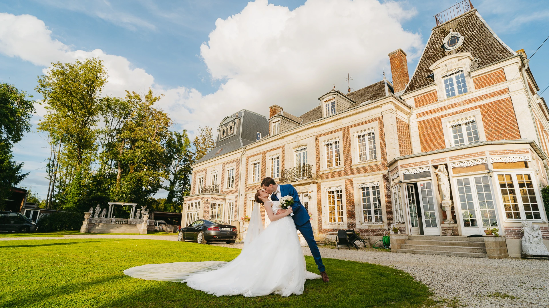 Des mariés au Château Fort de Sedan