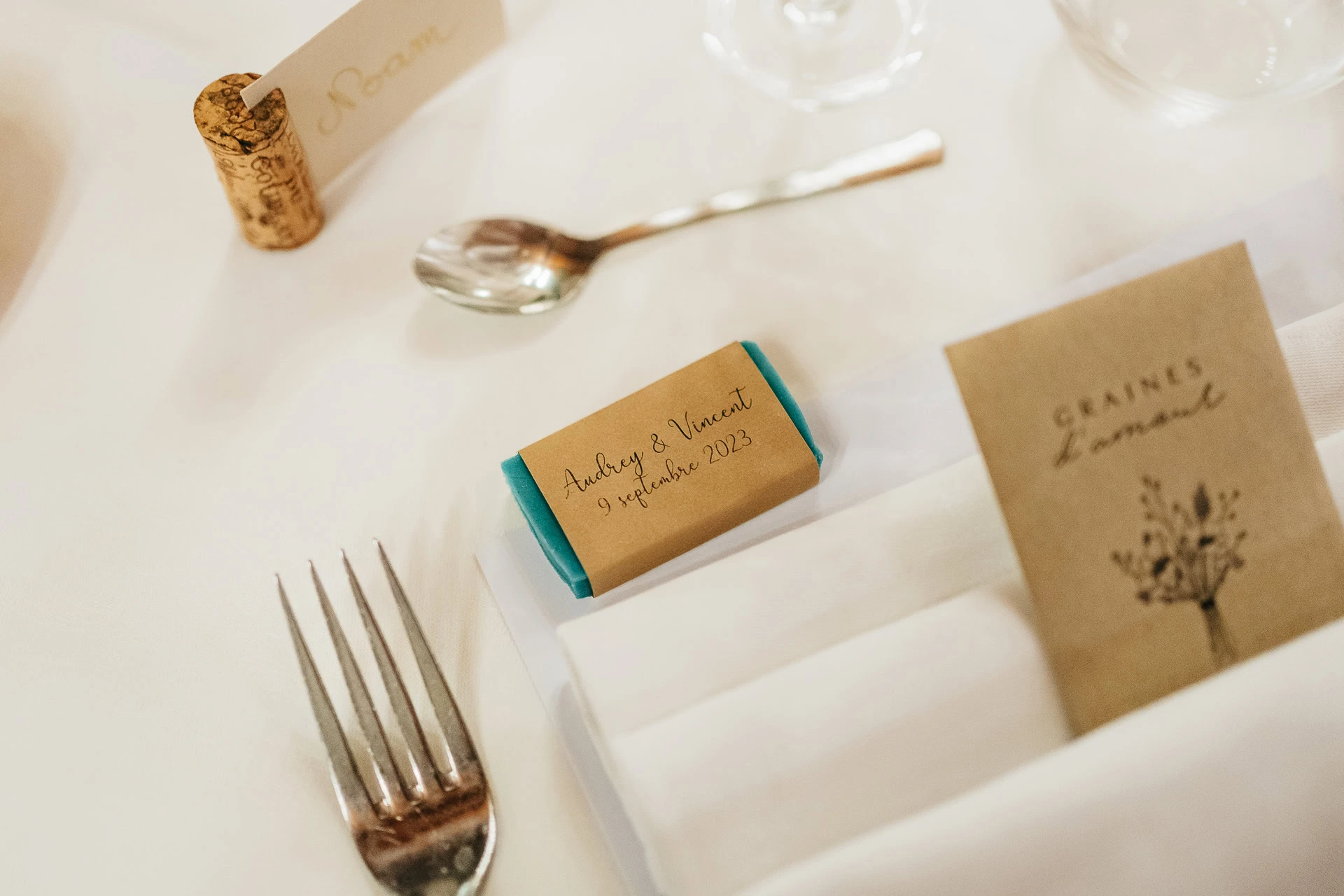 Les savons personnalisés, un cadeau original pour vos invités de mariage